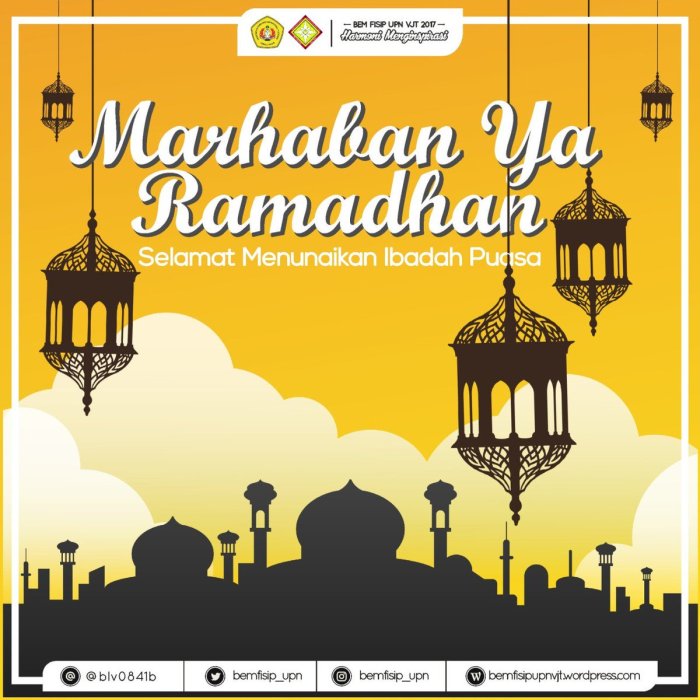 ramadhan ucapan menyambut puasa ramadan selamat terbaik