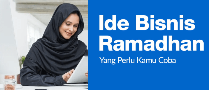 ide bisnis online di bulan Ramadan 2024 terbaru