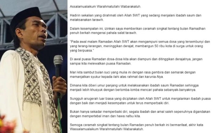 contoh ceramah bulan ramadhan tentang taubat terbaru