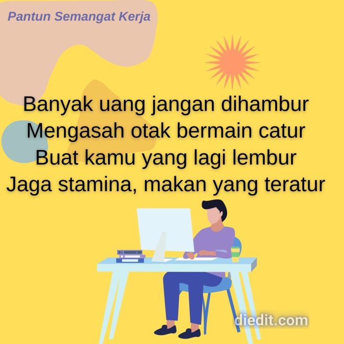 menunjukkan minat dan semangat di tempat kerja terbaru