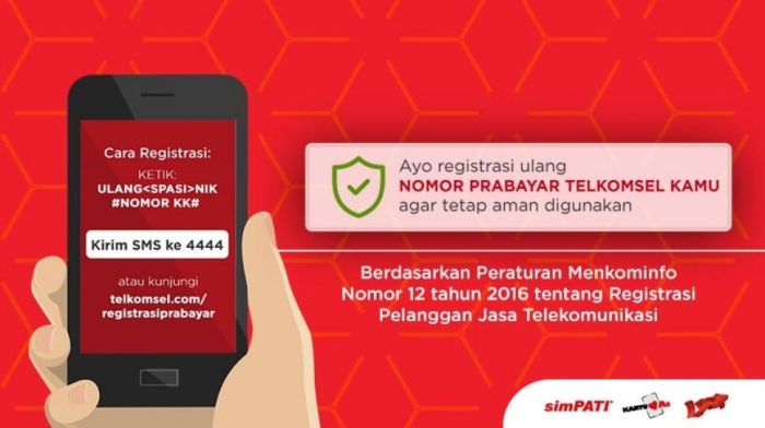 Kartu telkomsel cek registrasi katadata