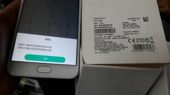 Mudah imei cek lewat tetap memakai beda letak jika