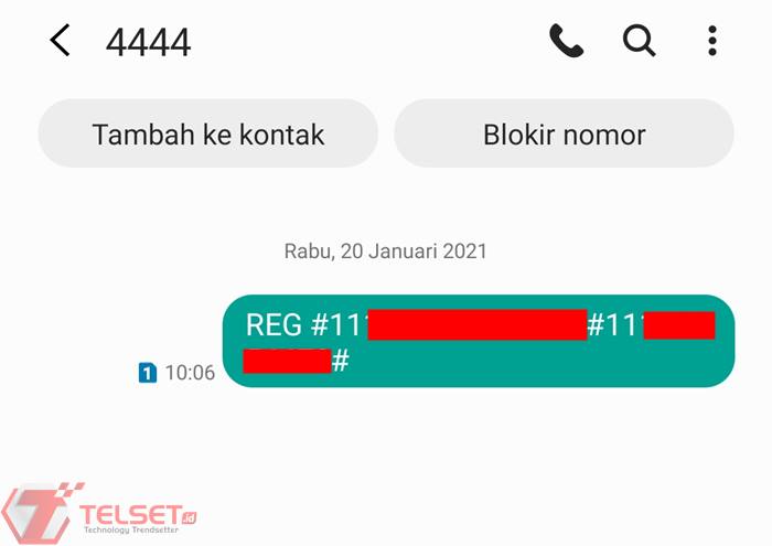 Kartu telkomsel registrasi lewat maupun moh syahrial februari