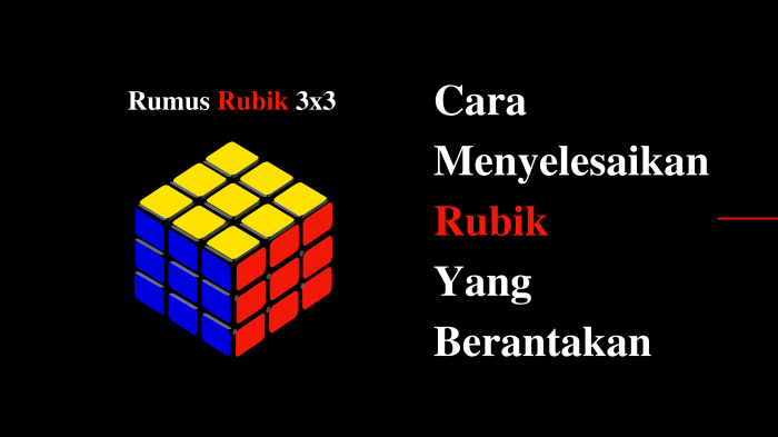 Rubik rumus 3x3