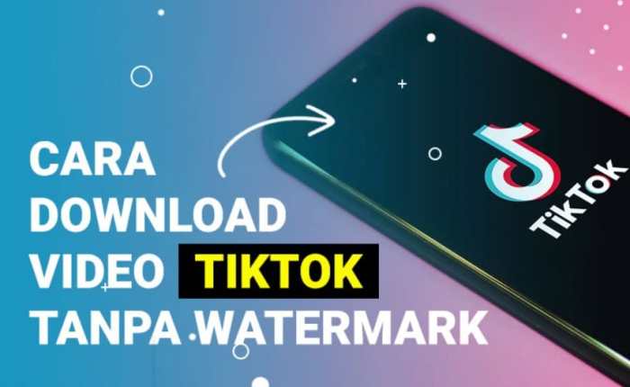 Tiktok watermark mudah