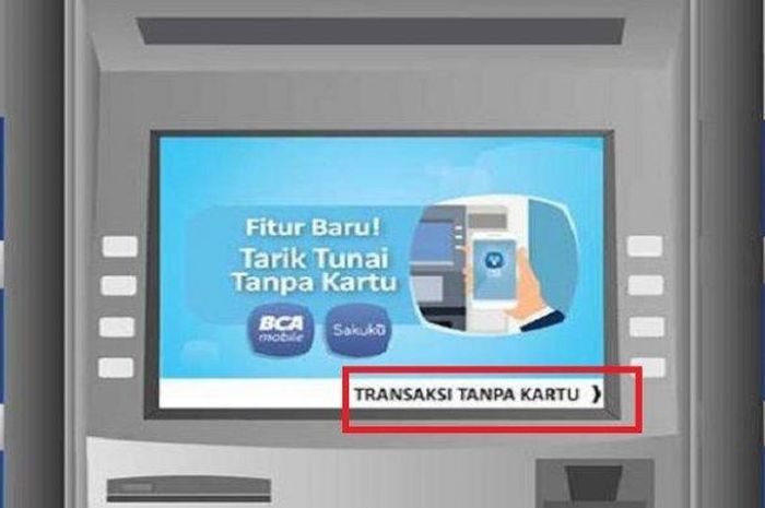 Atm bca tarik tunai sakuku mudah kartu silakan ambil cindenian anda uang mesin