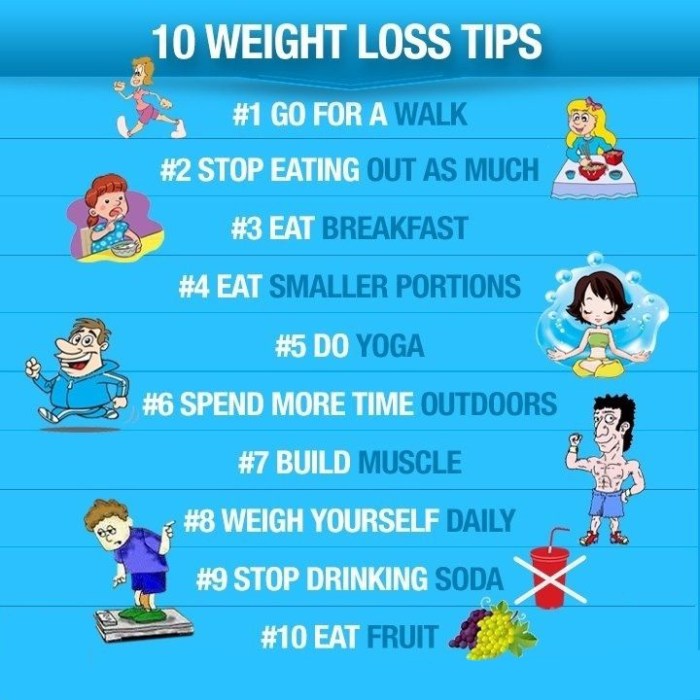 Tips menurunkan berat badan