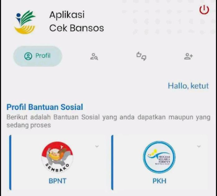 Cara cek bansos PKH lewat HP menggunakan aplikasi