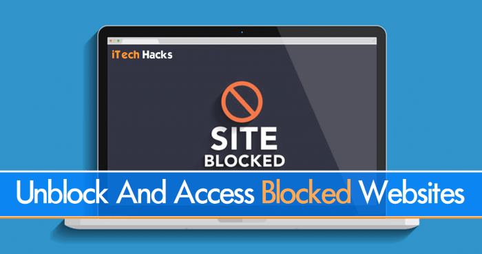 Blocked open sites