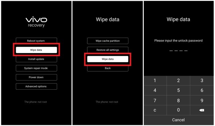 Reset wipe y91 tipe firmware reboot layar ponsel masukkan kunci kemudian lagi android instal mudah