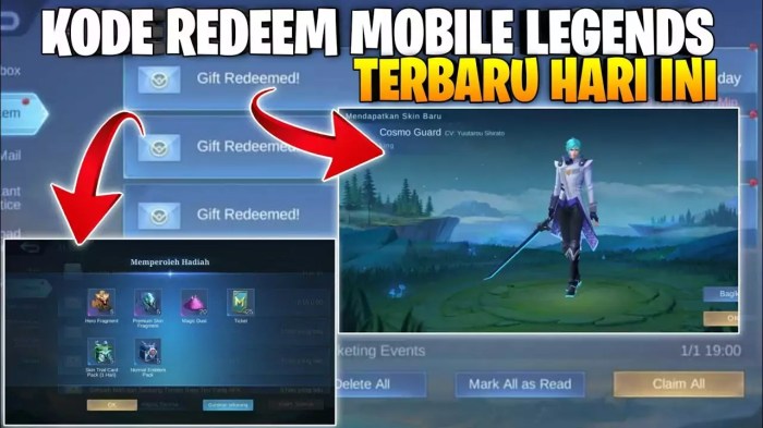 Redeem kode tukar cara begini