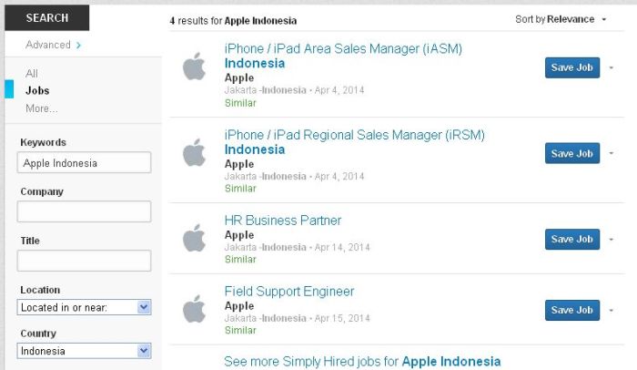 Loker apple indonesia