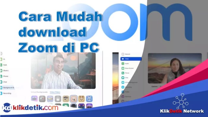 Cara download zoom di laptop