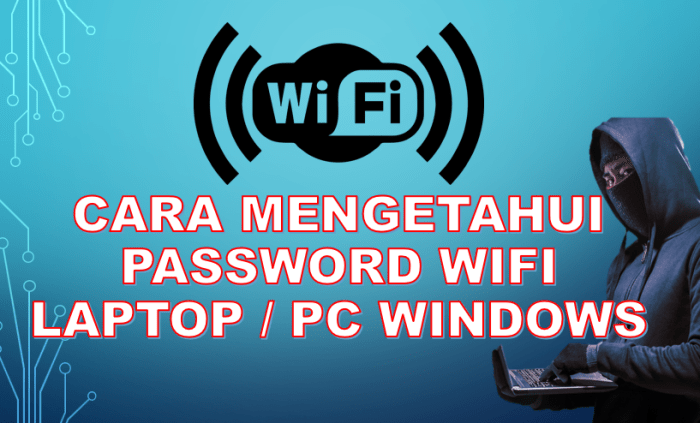 Melihat password wifi