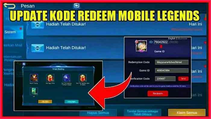 Redeem kode