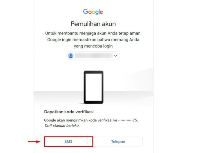 Bagaimana hilang nomor diretas memulihkan