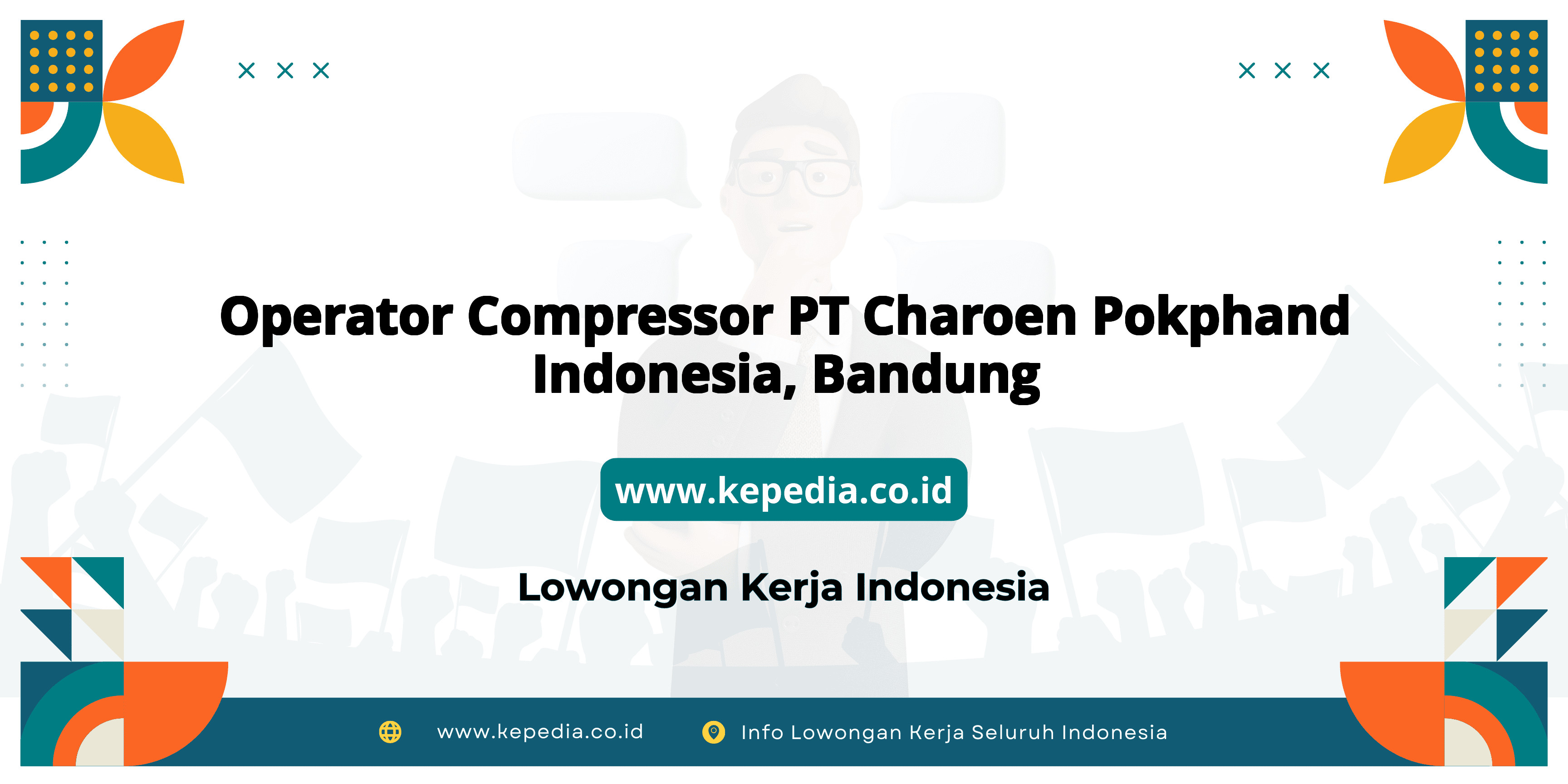 Lowongan Kerja Operator Compressor PT Charoen Pokphand Indonesia di Bandung