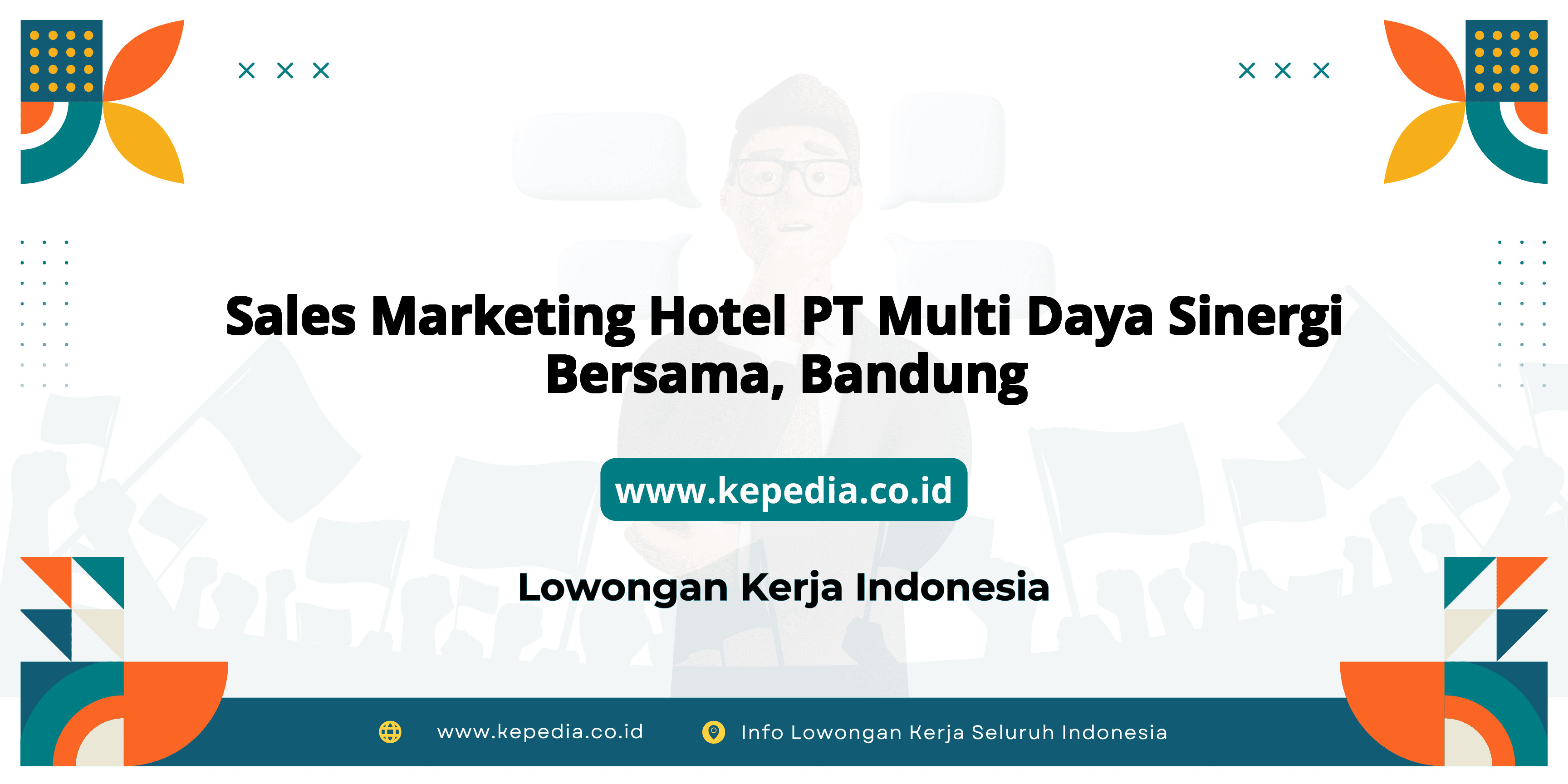 Lowongan Kerja Sales Marketing Hotel PT Multi Daya Sinergi Bersama di Bandung