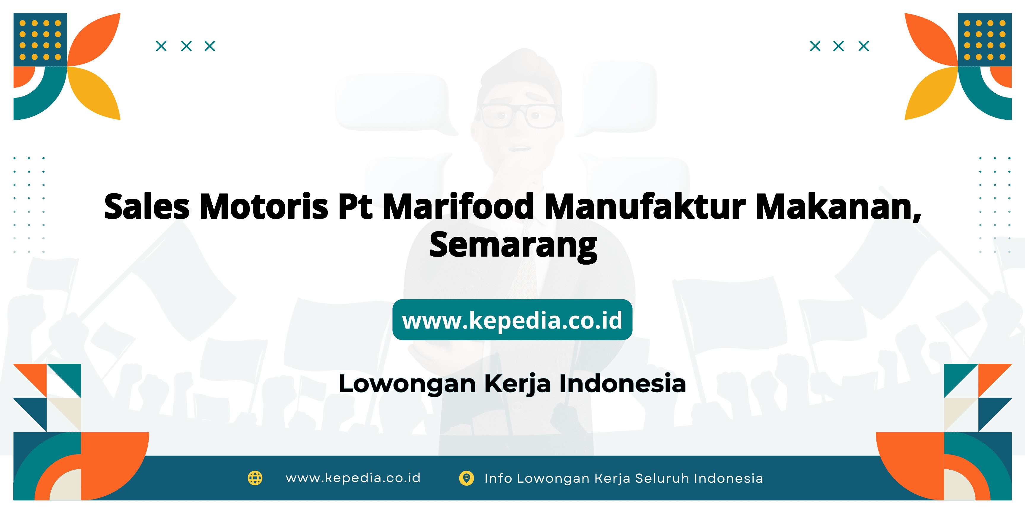 Sales Motoris PT Marifood Manufaktur Makanan Semarang 2025