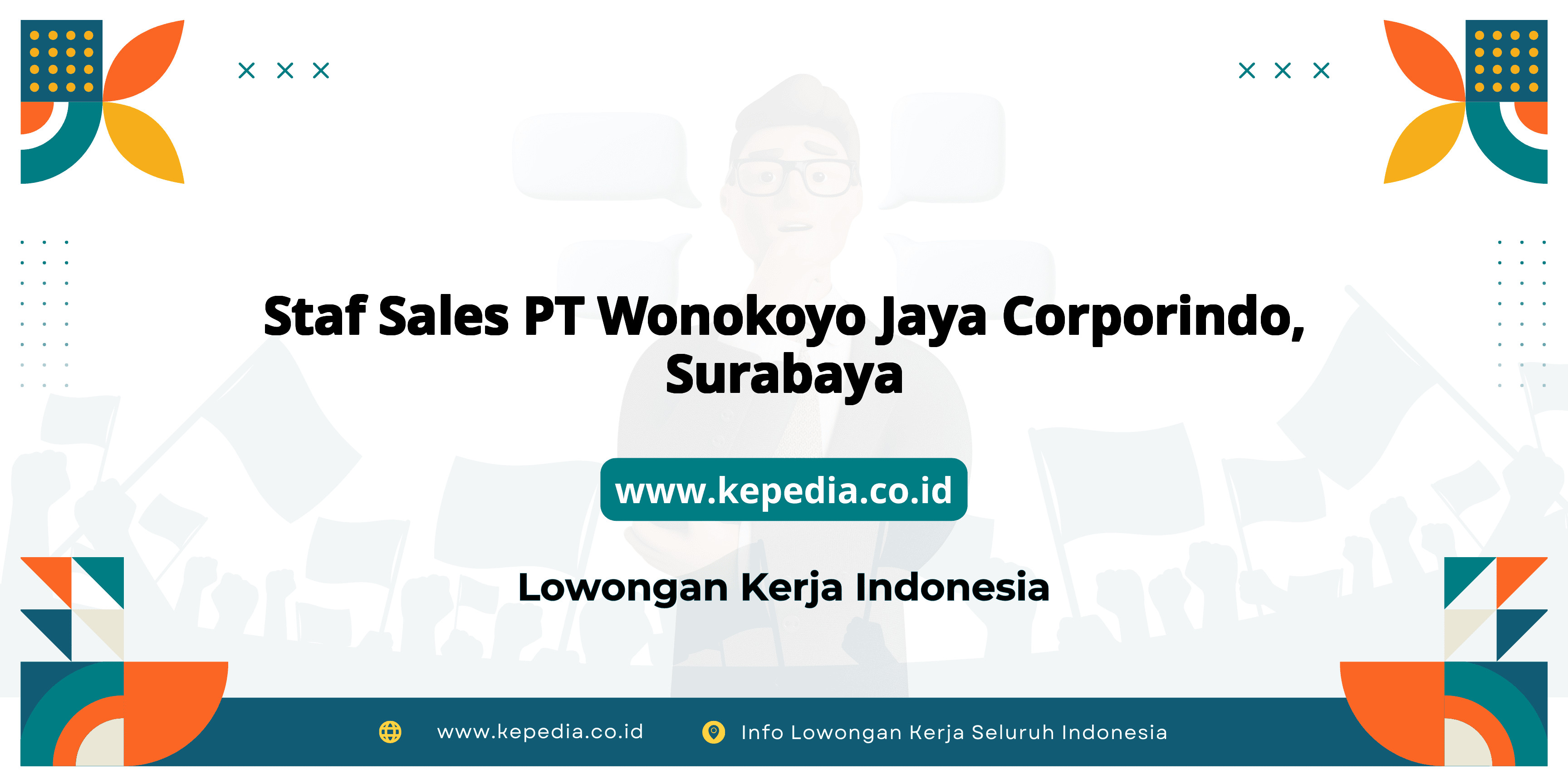 Profil Lengkap Staf Sales PT Wonokoyo Jaya Corporindo, Surabaya