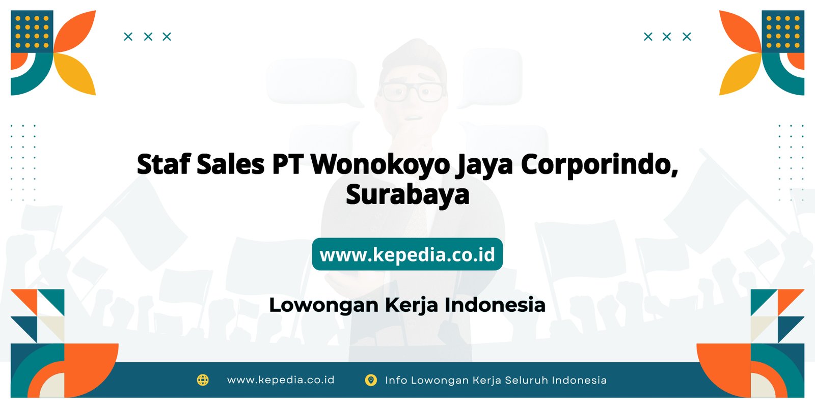 Lowongan Kerja Staf Sales PT Wonokoyo Jaya Corporindo di Surabaya Lowongan Kerja Staf Sales PT Wonokoyo Jaya Corporindo di Surabaya