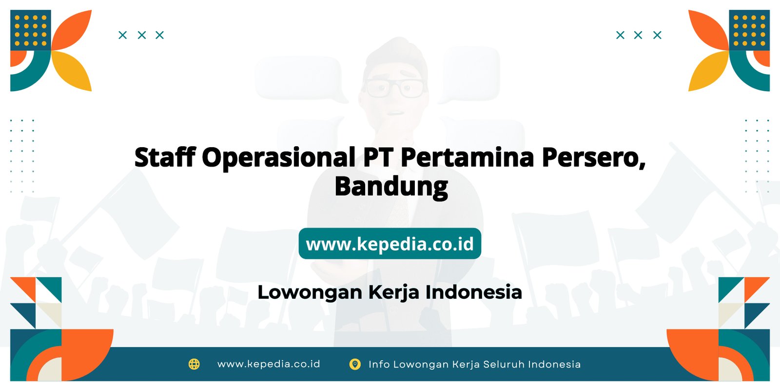 Lowongan Kerja Staff Operasional PT Pertamina Persero di Bandung